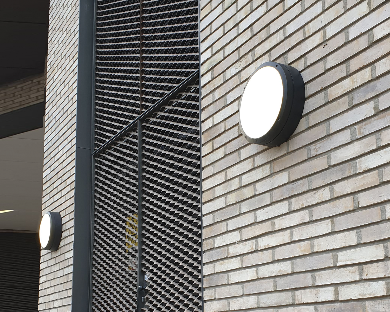 VE Value Engineered Lighting Student Exterior Lights Affordable Low Cost Black Wall Bulkhead