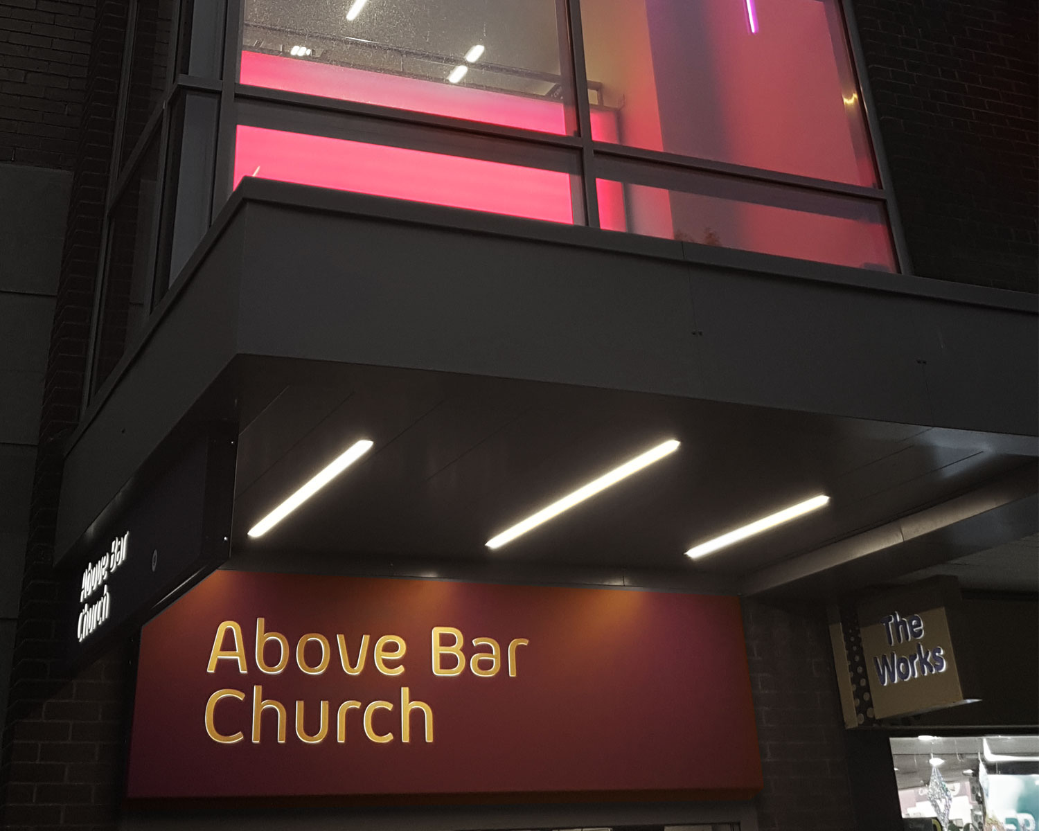 P2041 Above Bar Church Lighting Supplier UK